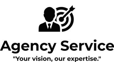 Welcome to Agencyy Service!  We are a team of social media experts dedicated to helping you boost your online presence and take your social media game to the next level. Our services include content creation, strategic planning, and more to increase your followers, engagement, and brand awareness on top platforms like Facebook, Instagram, and Twitter. logo