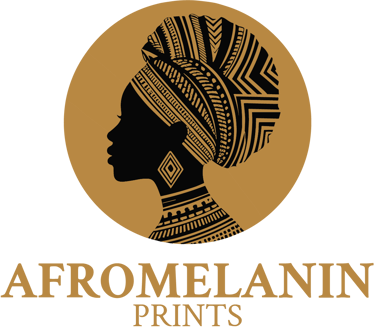 Afro Melanin Prints logo