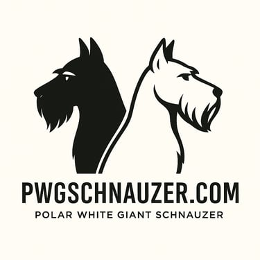 Polar White Giant Schnauzer logo