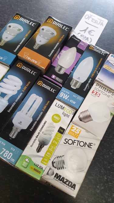 bobillas bajo consumo, bombillas led