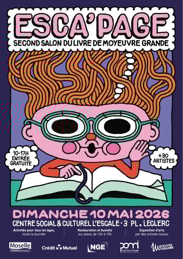 salon du livre Moyeuvre Grande, Vanessa Etorre, Le Thrène des vades, La Femme-nuit, Héros et Parjure