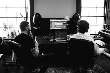 Somewhere North - Music Studio Photoshoot - Ireland, 2024_009