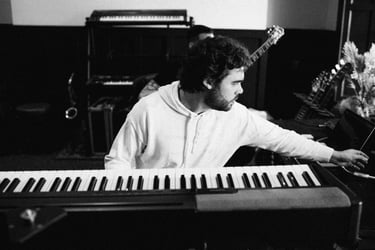 Somewhere North - Music Studio Photoshoot - Geoff Warner-Clayton_Ireland, 2024_007