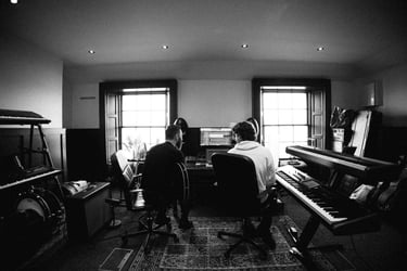 Somewhere North - Music Studio Photoshoot - Ireland, 2024_006