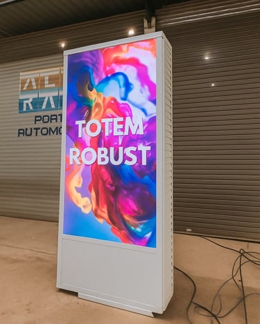 totem de led publicidade