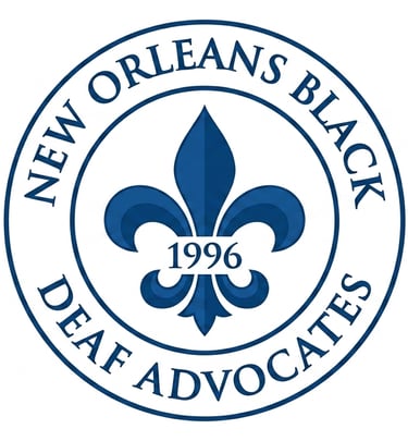 New Orleans Black Deaf Advocates, Inc. logo