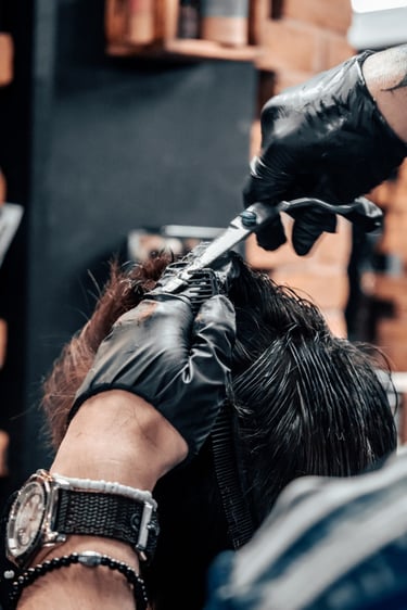 barberia aniñada quito corte de pelo con tijeras