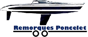 Remorques bateaux, quillards, tiny house, porte engins. logo
