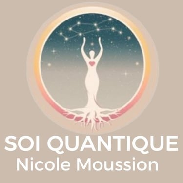 Nicole Moussion Soi Quantique : Hypnose régressive Quantique, Bioénergie Géobiologie Antenne de Lecher, Formations logo