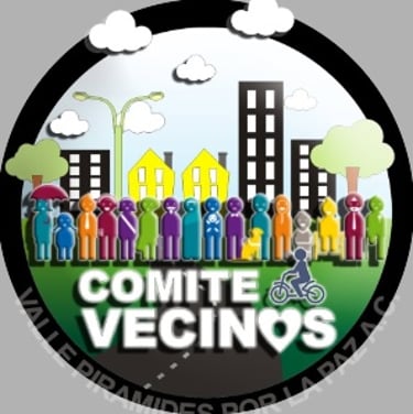 Valle Pirámides comunidad unida y segura logo