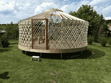 6 méteres jurta
