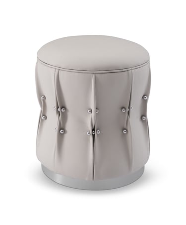 pouf for dressing or makeup table
