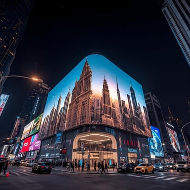 Outdoor LED billboard screen installation Qatar best digital marketing agency JBL Advertising Doha