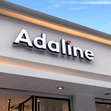 Outdoor business signage used for brand visibility and location identification