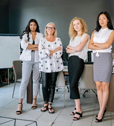 A board discussing their board risk appetite