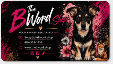 The B Word logo