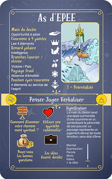 Jasper Tarot Next gen Explication As de EPEE
