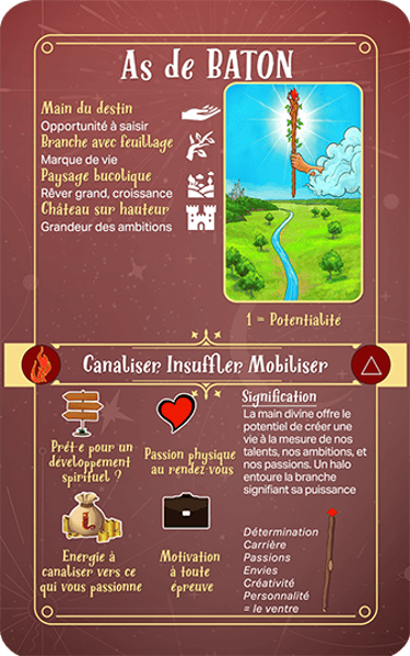 Jasper Tarot Next gen Explication As de BATON