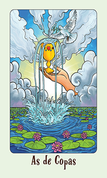 Jasper Tarot Next gen As de Copas