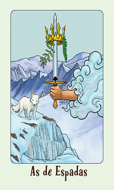 Jasper Tarot Next gen As de Espadas