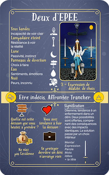 Jasper Tarot Next gen Explication deux de EPEE