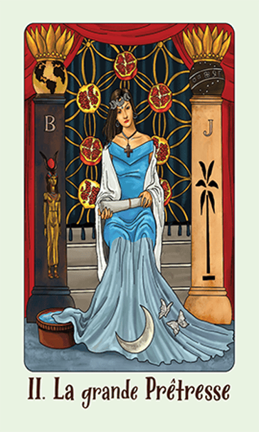 Jasper Tarot Next gen Majeur La Grande Pretresse