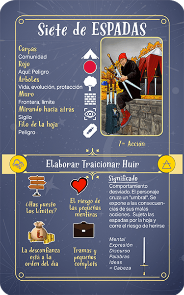 sper Tarot Next gen explicación Siete de Espadas