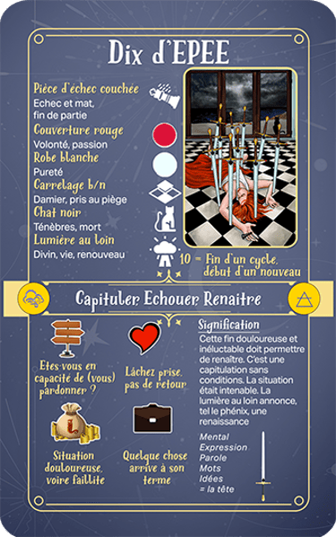 Jasper Tarot Next gen Explication Dix de EPEE