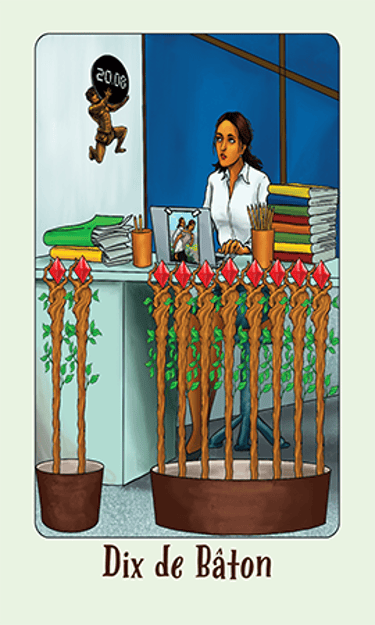 Jasper Tarot Next gen Dix de BATON