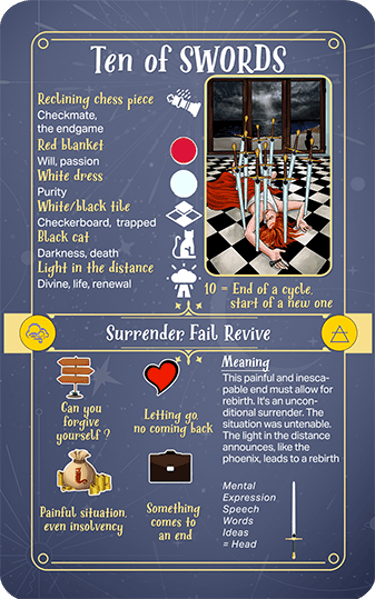 Jasper Tarot Next gen Explanation Ten of Swords