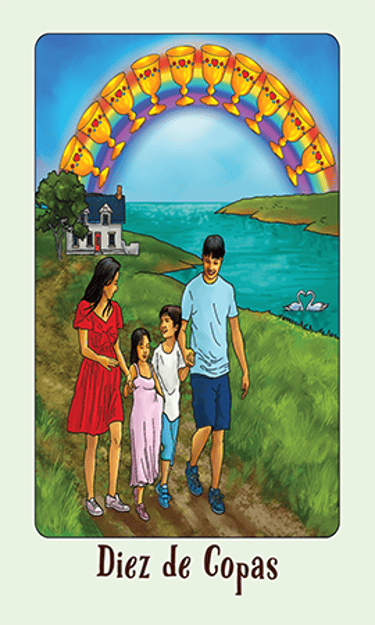 Jasper Tarot Next gen Diez de Copas