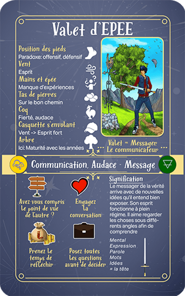 Jasper Tarot Next gen Explication Valet de EPEE