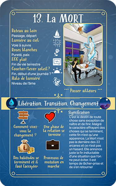 Jasper Tarot Next gen Explication Majeur La Mort