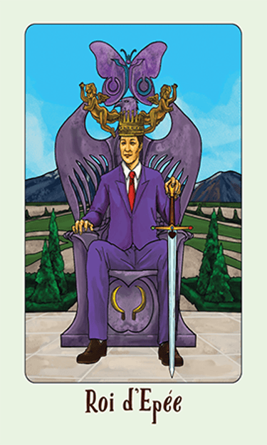 Jasper Tarot Next gen Roi de EPEE