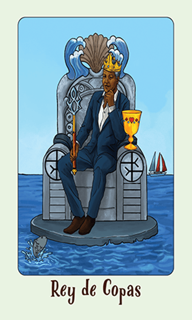 Jasper Tarot Next gen Rey de Copas