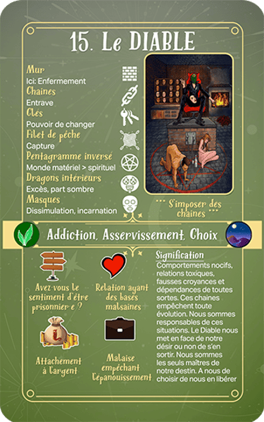 Jasper Tarot Next gen Explication Majeur Le Diable