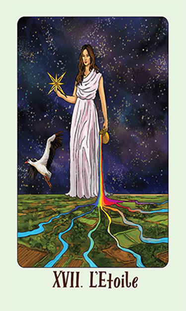 Jasper Tarot Next gen Majeur L'Etoile