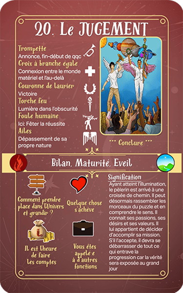 Jasper Tarot Next gen Explication Majeur Le Jugement