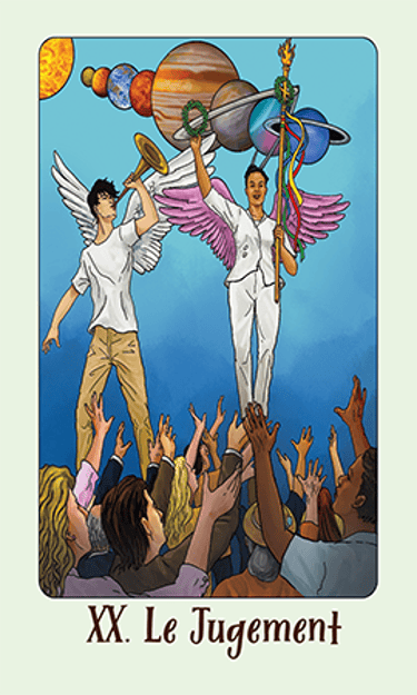 Jasper Tarot Next gen Majeur Le Jugement