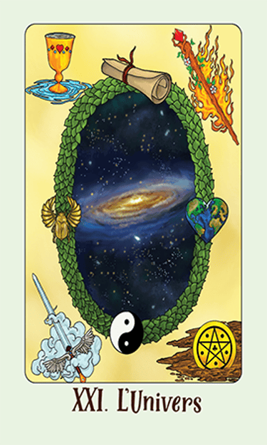 Jasper Tarot Next gen Majeur L'Univers