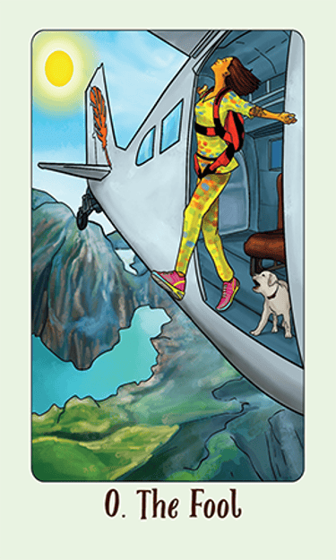 Jasper Tarot Next gen Major The Fool