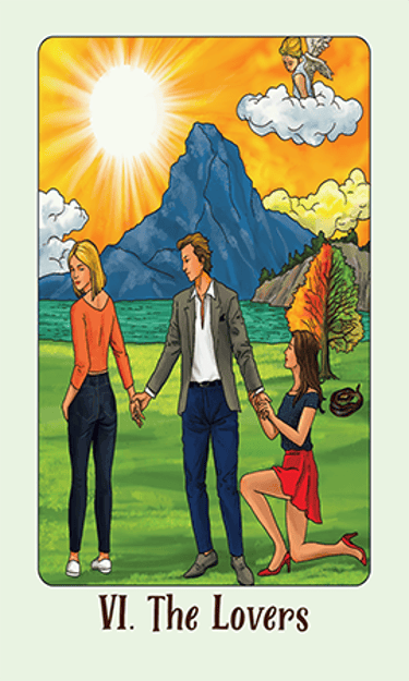 Jasper Tarot Next gen Major The Lovers