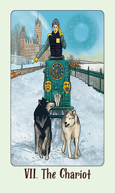 Jasper Tarot Next gen Major The Chariot