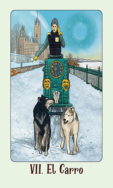 Jasper Tarot Next gen Mayores El Carro