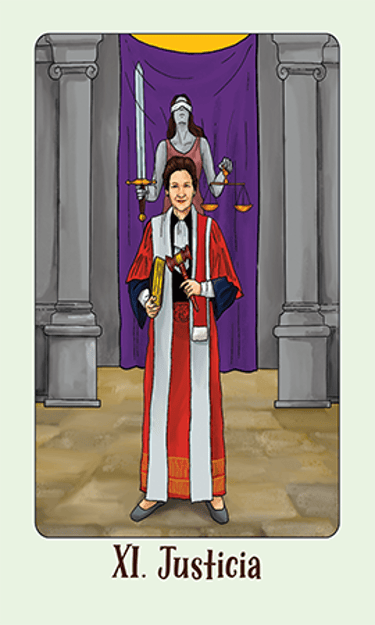 Jasper Tarot Next gen Mayores Justicia