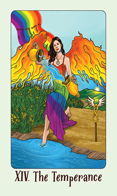 Jasper Tarot Next gen Major The Temperance