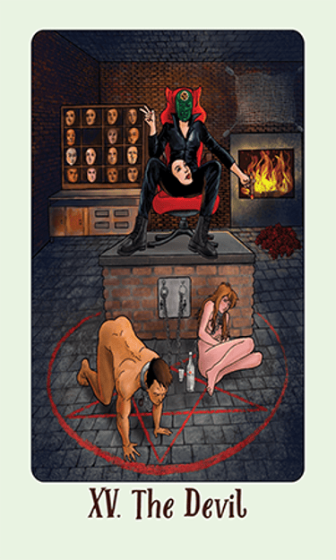 Jasper Tarot Next gen Major The Devil