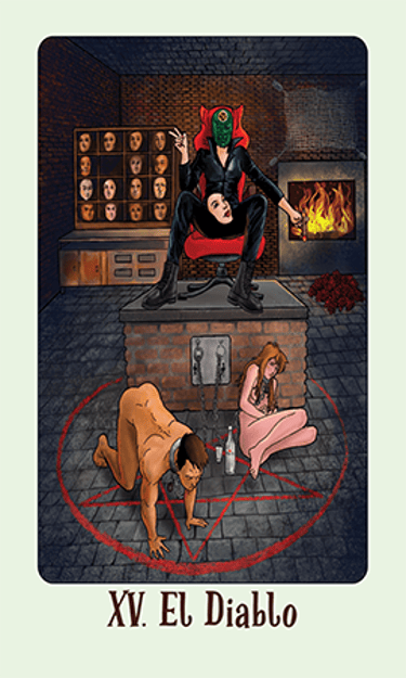 Jasper Tarot Next gen Mayores El Diablo