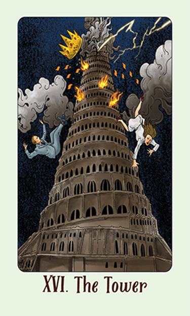 Jasper Tarot Next gen Major The Tower