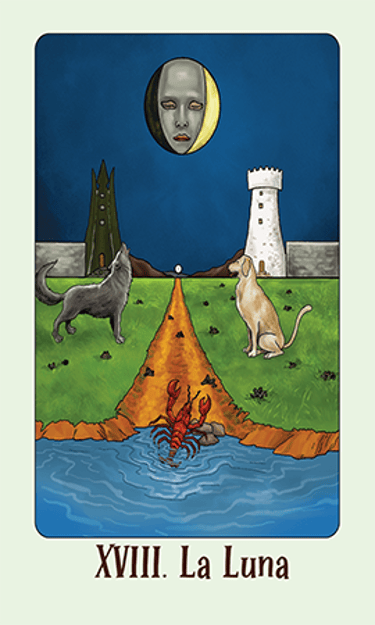 Jasper Tarot Next gen Mayores La Luna